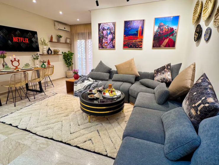 Appartement Meublé et Élégant à Guéliz